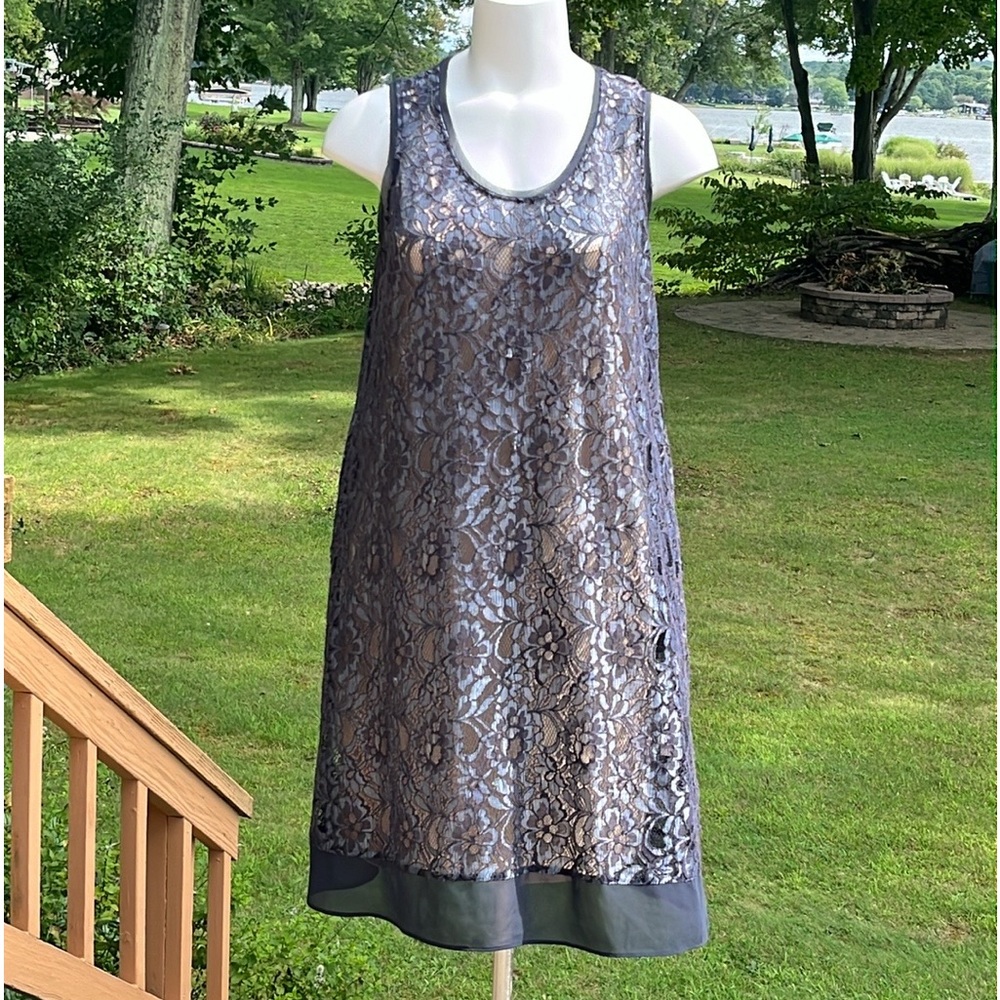 Simply Vera Wang lace a-line dress M